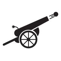 Kanone Symbol Logo Vektor Design Vorlage