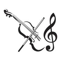 Musik-Icon-Logo-Vektor-Design-Vorlage vektor