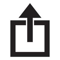 Symbol-Logo-Vektor-Design-Vorlage teilen vektor