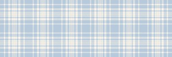 Kleidung Tartan Textur Textil, Teenager Plaid nahtlos überprüfen. Ehe Stoff Muster Vektor Hintergrund im Licht und Meer Schale Farben.