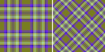 textur pläd sömlös av textil- bakgrund kolla upp med en vektor mönster tartan tyg.