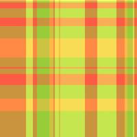 zart Tartan prüfen Muster, Scrapbooking Vektor Textur Stoff. repetitiv Textil- nahtlos Hintergrund Plaid im Bernstein und Limette Farben.