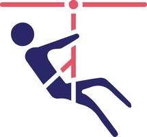 Zipline Vektor Symbol