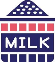 Milch Pulver Vektor Symbol