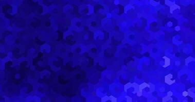 abstrakt elegant blå bakgrund med hex mönster vektor