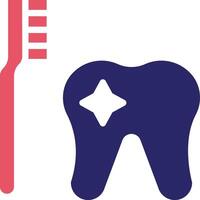 Zahn Hygiene Vektor Symbol