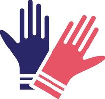 Gummi Handschuhe Vektor Symbol