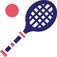 Tennis Schläger Vektor Symbol