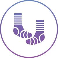 Socken-Vektor-Symbol vektor