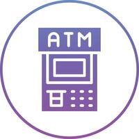 atm-Vektorsymbol vektor