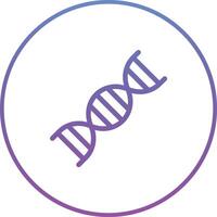 DNA-Vektor-Symbol vektor