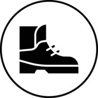 Stiefel-Vektor-Symbol vektor