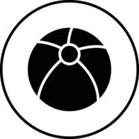 Wasserball-Vektor-Symbol vektor