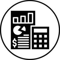 Budget Planung Vektor Symbol