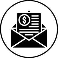 e-post medel vektor ikon