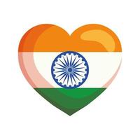 indisches Herz-Symbol vektor