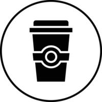 Kaffee wegbringen Vektor Symbol