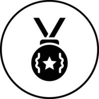 Bronze- Medaille Vektor Symbol