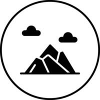 Berge-Vektor-Symbol vektor