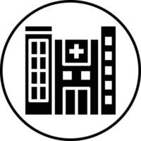 Krankenhaus-Vektor-Symbol vektor