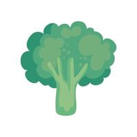 broccoli grönsaksikon vektor