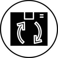 Paket recyceln Vektor Symbol