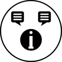 Information Ressourcen Vektor Symbol