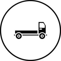 LKW Anhänger Vektor Symbol