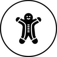 Lebkuchen-Vektor-Symbol vektor