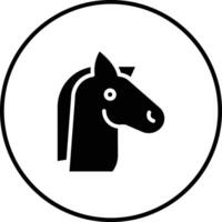 Pferd-Vektor-Symbol vektor