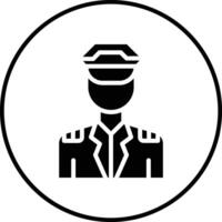 Pilot-Vektor-Symbol vektor