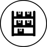 Industrie Lager Vektor Symbol