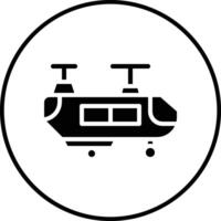Heer Hubschrauber Vektor Symbol