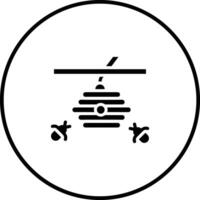 Bienenstock-Vektor-Symbol vektor