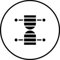 DNA-Vektor-Symbol vektor