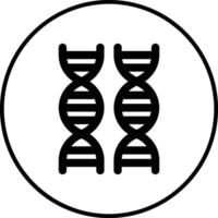 DNA-Vektor-Symbol vektor