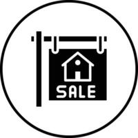 Haus zum Verkauf Vektor Symbol