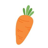 morötter vegetabiliska i marknadsföra illustration vektor