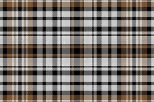 Tartan-Plaidmuster mit Textur und warmer Farbe. vektor