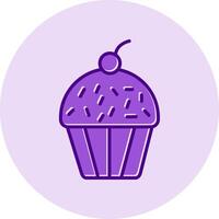 Cupcake vecto Symbol vektor