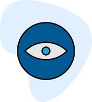 Auge vecto Symbol vektor