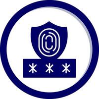 Privatsphäre vecto Symbol vektor