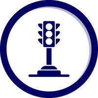 der Verkehr Licht vecto Symbol vektor