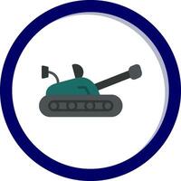 tank Vecto ikon vektor