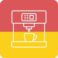 Kaffee Maschine vecto Symbol vektor