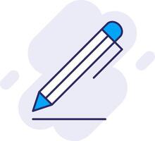 penna linje fylld backgroud ikon vektor