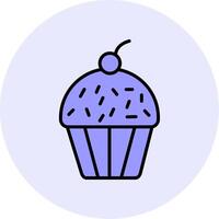 Cupcake vecto Symbol vektor