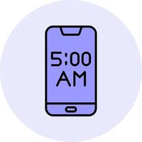 Smartphone Alarm vecto Symbol vektor