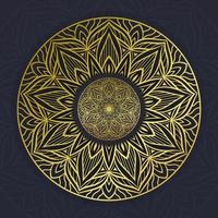 gräns prydnads diwali indisk mandala design gratis vektor