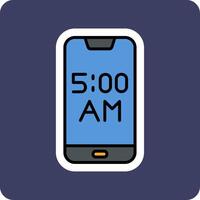 Smartphone Alarm vecto Symbol vektor